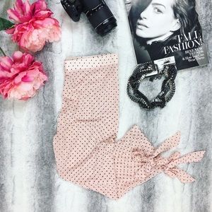 sheer polka dot leggings